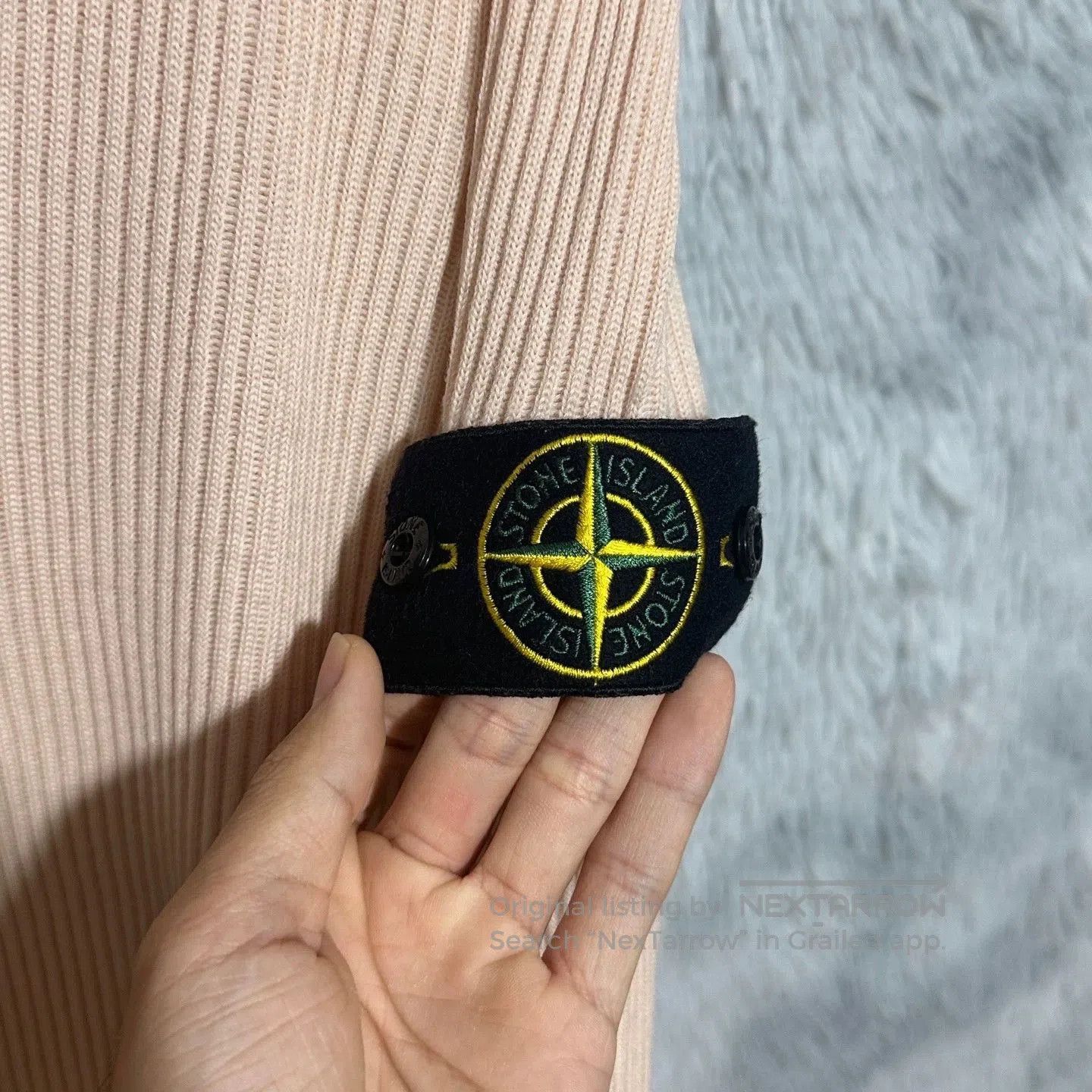 Stone Island stone island pink wool knit sweatshirt XXL. Size US XXL / EU 58 / 5 - 5 Thumbnail