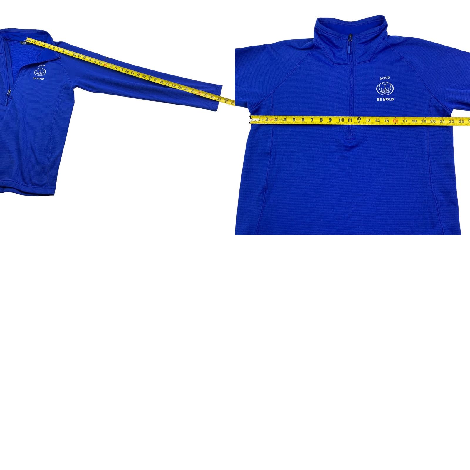 The North Face The North Face Men's Pullover 1/4 Zip Thermal Lined Blue Large Size US L / EU 52-54 / 3 - 8 Thumbnail