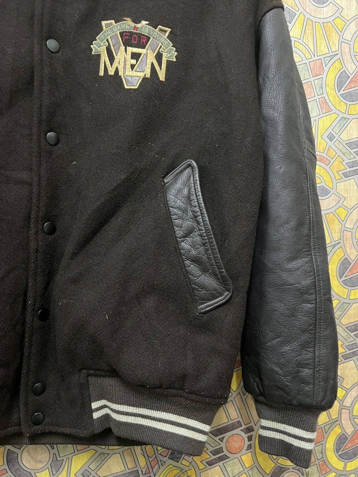 Leather Big Logo VENDOME RACING (GJ 36) Size US XL / EU 56 / 4 - 13 Thumbnail