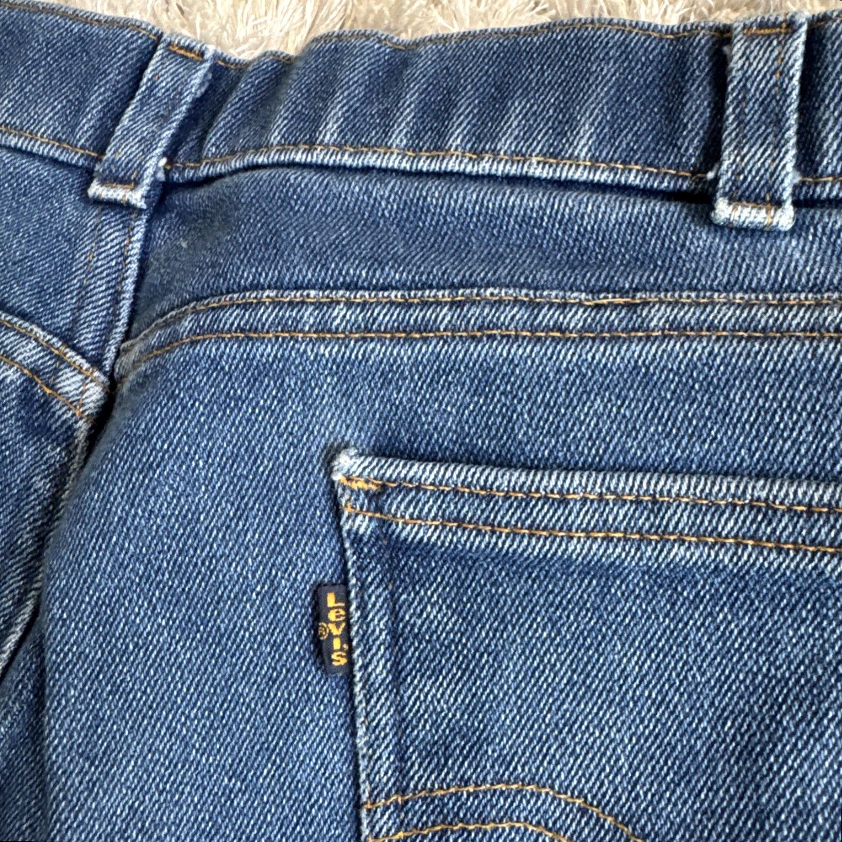 Levi's VINTAGE Levi's Jeans With A Skosh More Room Men’s Size 38x29 Denim Blue USA Straight Jeans Mens US Made In USA Regular 38 29 Distressed? Size US 38 / EU 54 - 3 Thumbnail