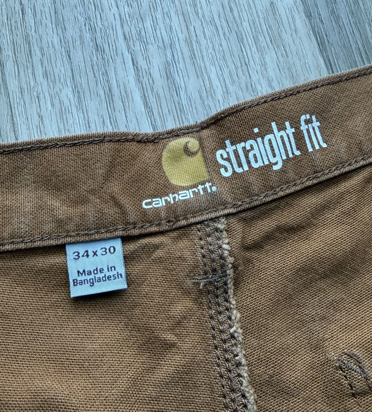 Carhartt Vintage Carhartt Double Front Work Pants Size US 34 / EU 50 - 6 Thumbnail