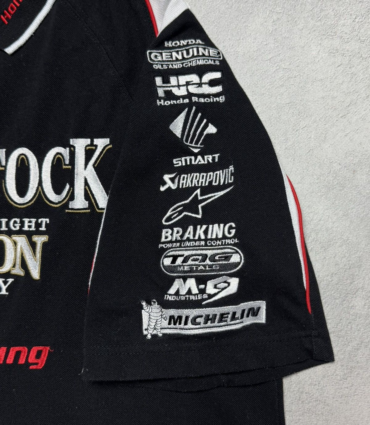 Honda Honda Racing Woodstock Thor Moto Team Pit Polo Shirt Logo Size US XXL / EU 58 / 5 - 6 Thumbnail
