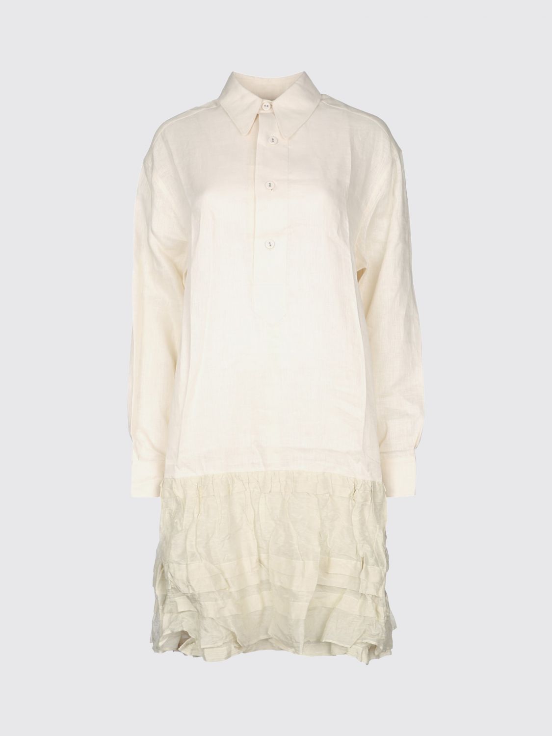 Prada Prada Dress Woman Natural Size S / US 4 / IT 40 - 1 Preview