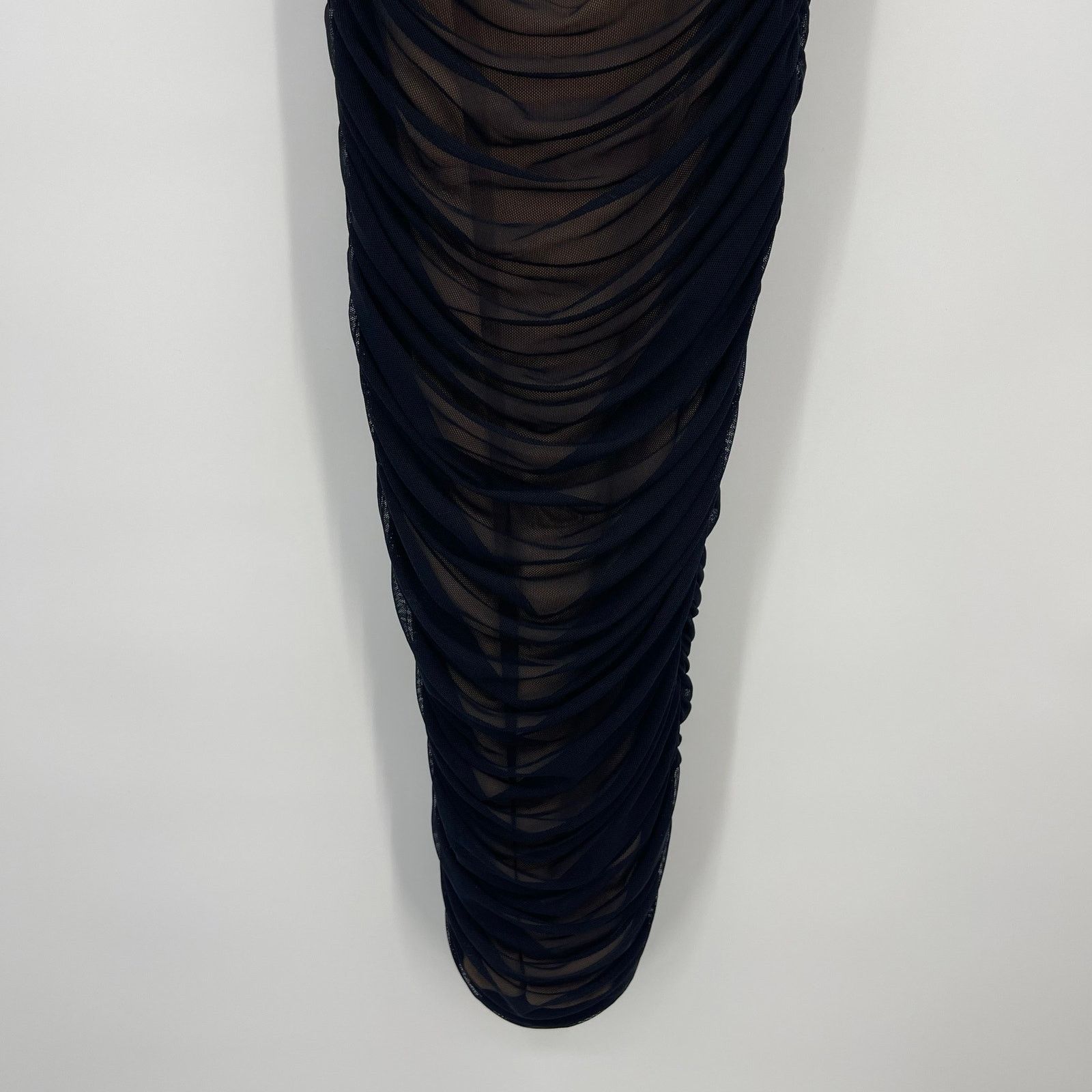 Other Nookie | NWT Mecca Midi Dress Black Mesh Bodycon LBD XS Size XS / US 0-2 / IT 36-38 - 13 Thumbnail
