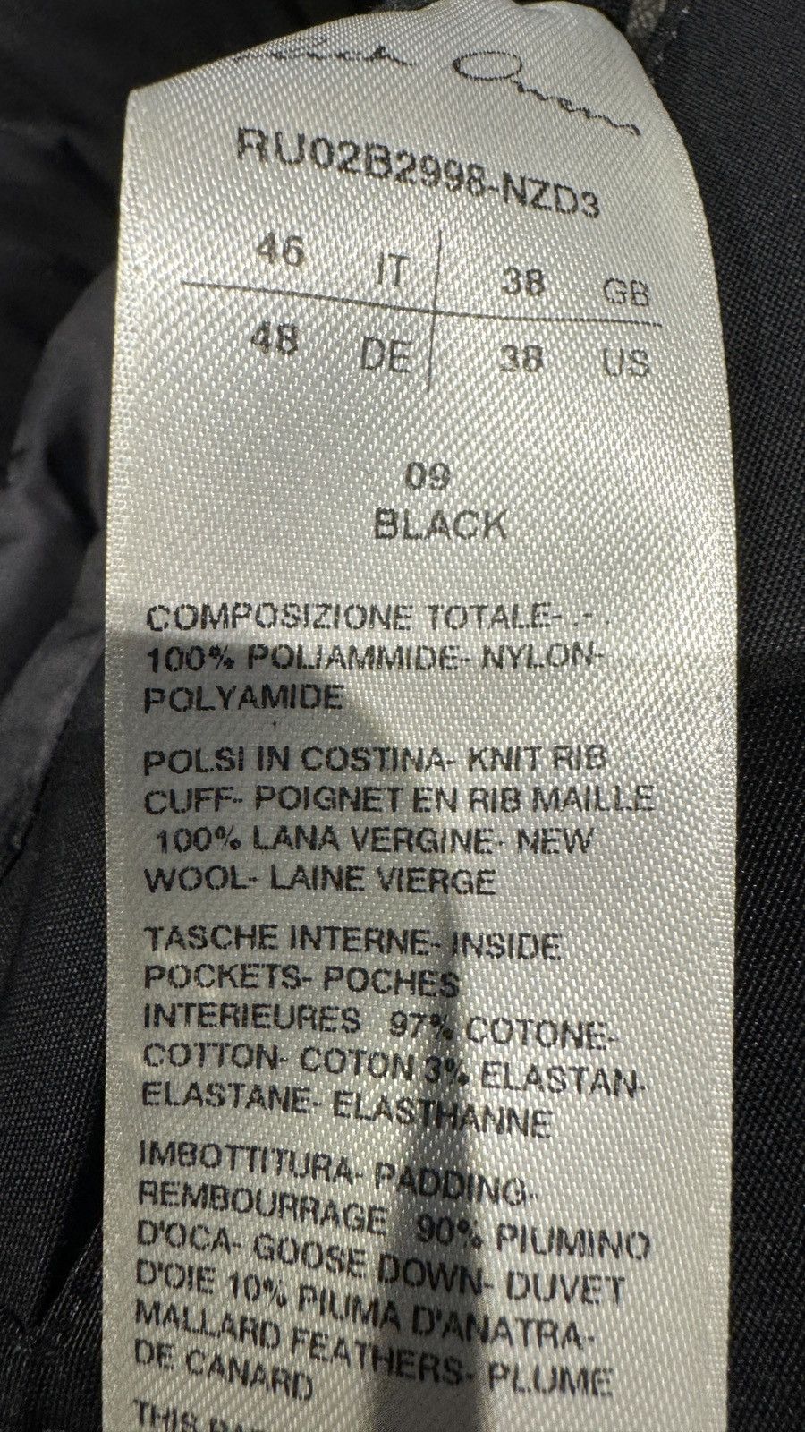 Rick Owens Puffer Coat Size US M / EU 48-50 / 2 - 6 Thumbnail