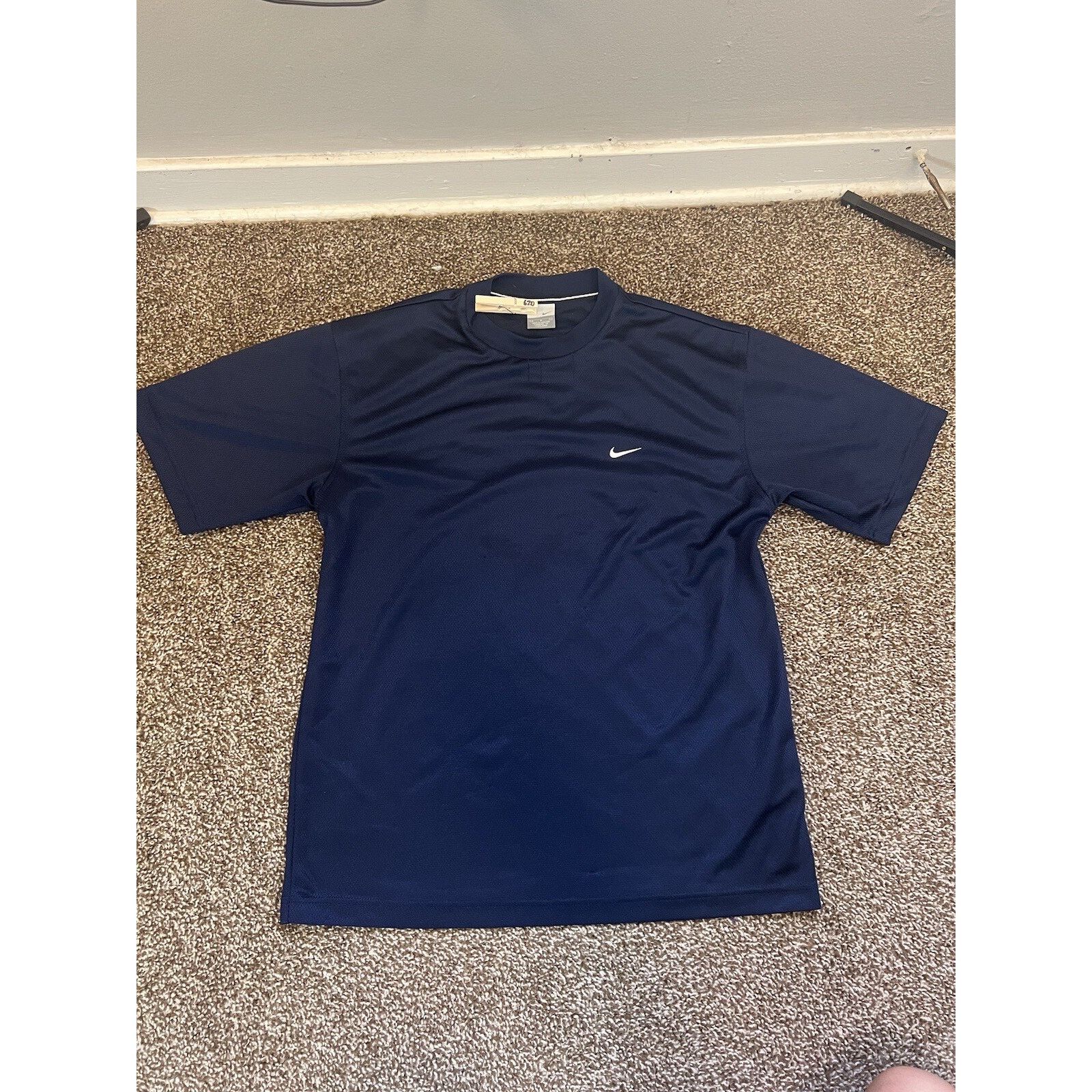 Nike Nike Blank Team Issue Drifit Blue TShirt Mens Size M Size US M / EU 48-50 / 2 - 1 Thumbnail