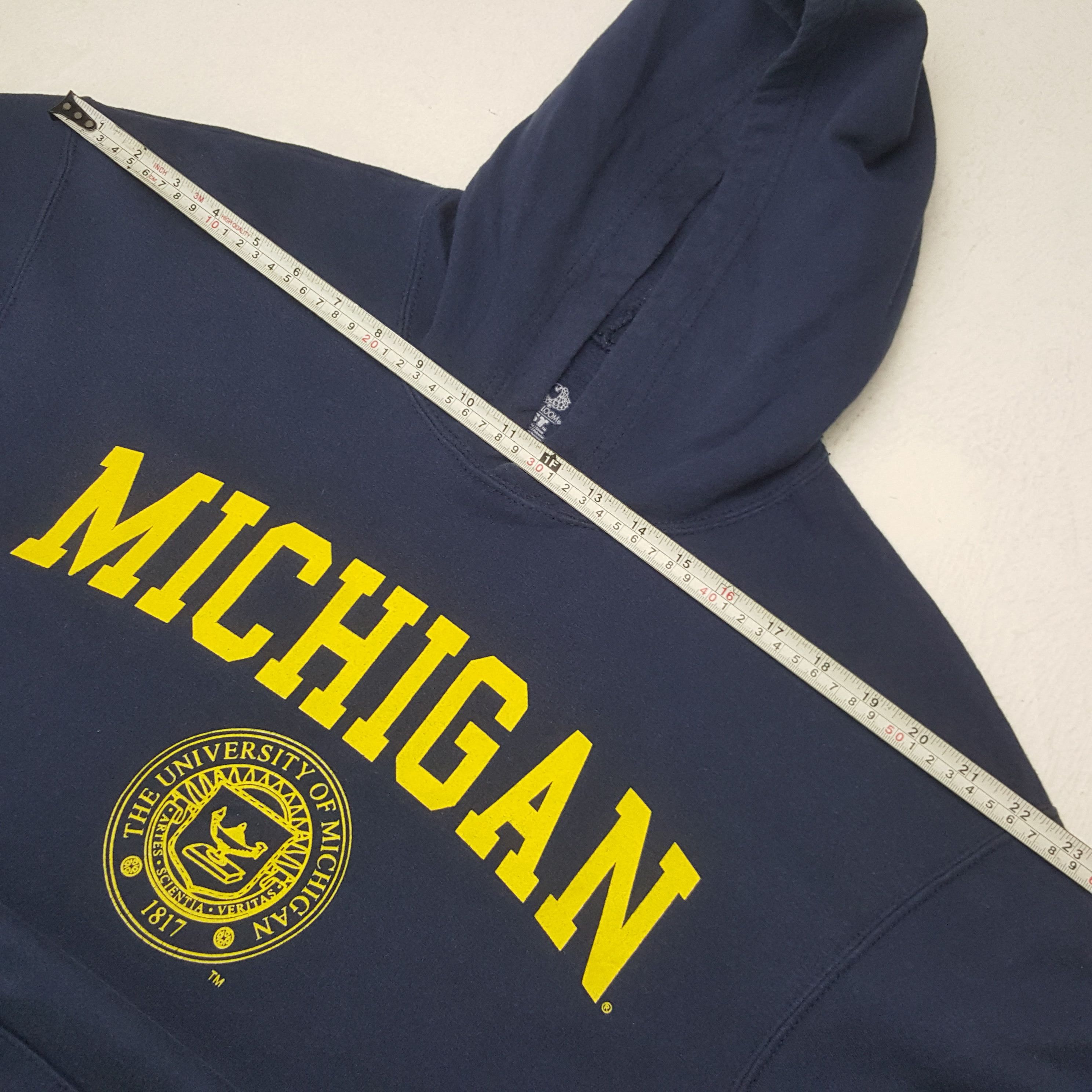 Vintage Vintage University of Michigan Hoodies C284N16 Size US L / EU 52-54 / 3 - 5 Thumbnail