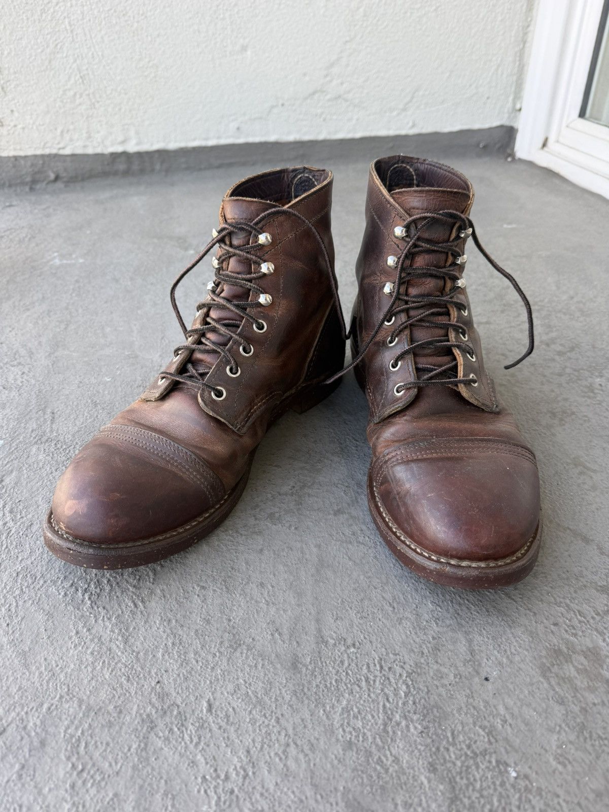 Red Wing Red Wing Iron Ranger 8115 Original 2015 Copper Rough Size US 10 / EU 43 - 1 Thumbnail