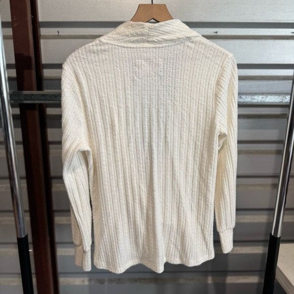 Designer MAEVE by ATHROPOLOGIE CREAM SOFT SWEATER SZ M Size M / US 6-8 / IT 42-44 - 3 Thumbnail