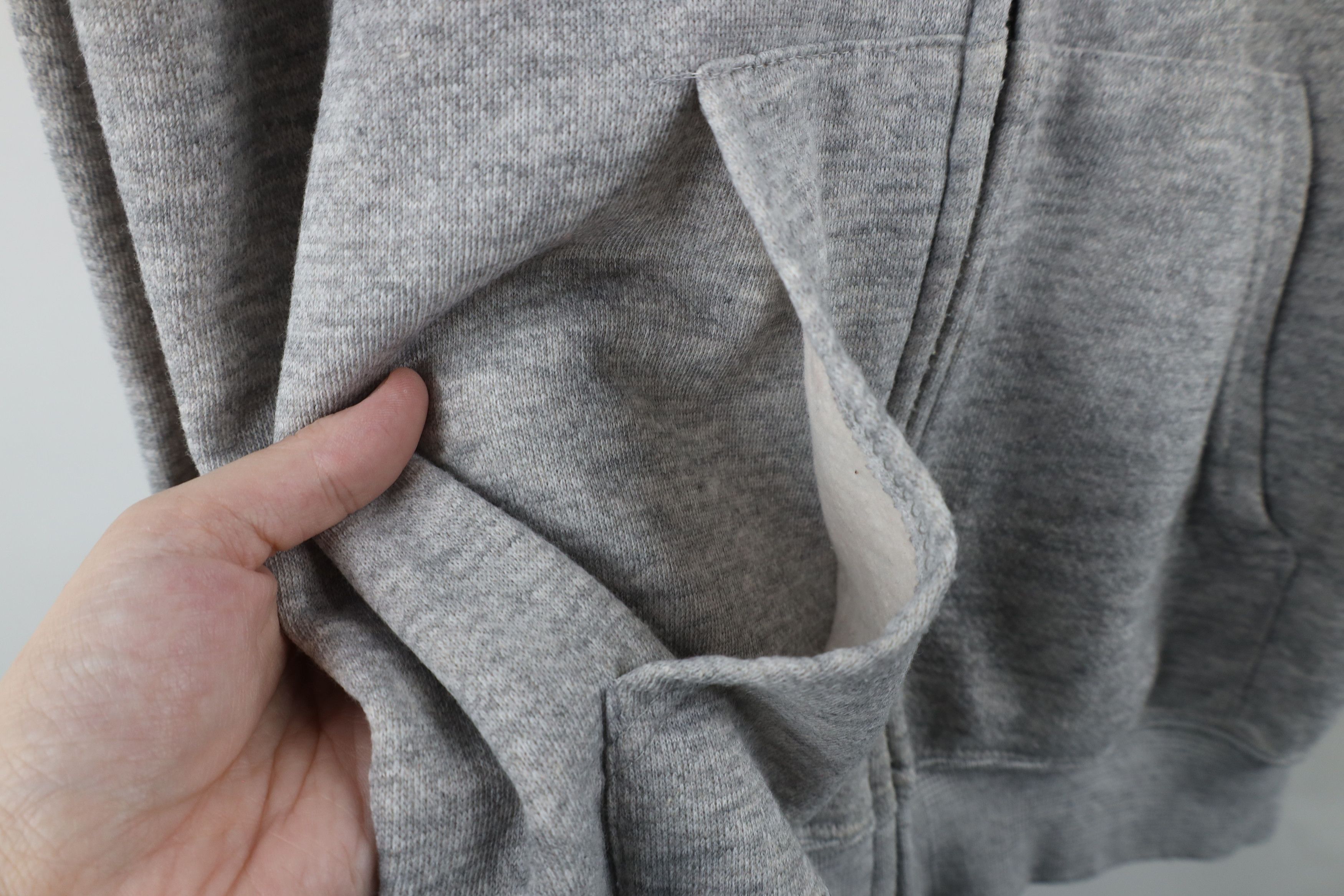 Vintage Vintage 70s Streetwear Full Zip Hoodie Heather Gray USA Size US M / EU 48-50 / 2 - 7 Thumbnail