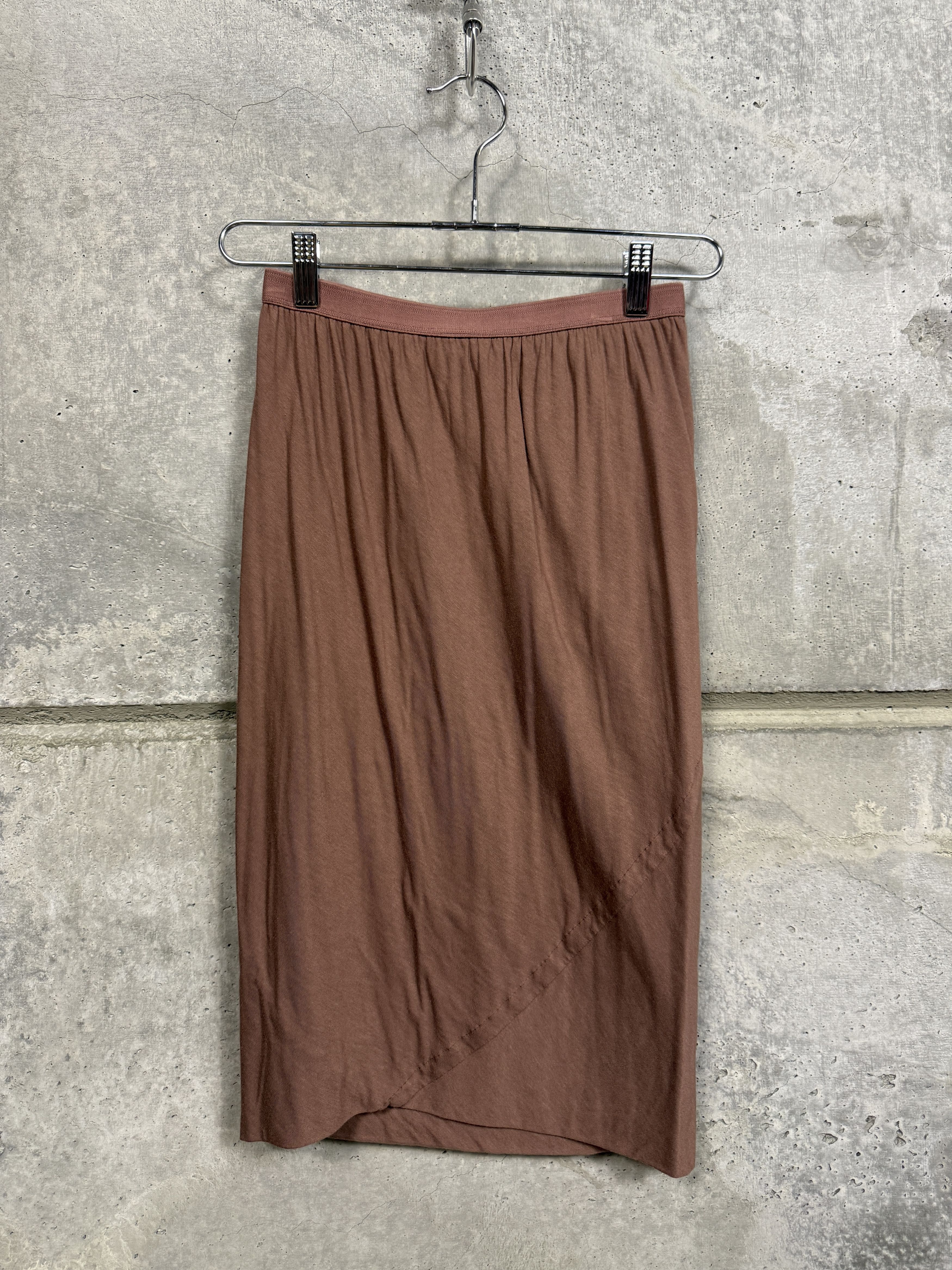 Rick Owens Lilies $575 Rick Owens Lilies Ruched Pencil Skirt Size 26" / US 2 / IT 38 - 6 Thumbnail