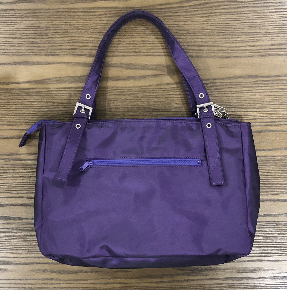 Moschino MOSCHINO Purple Nylon Tote Bag Size ONE SIZE - 2 Thumbnail