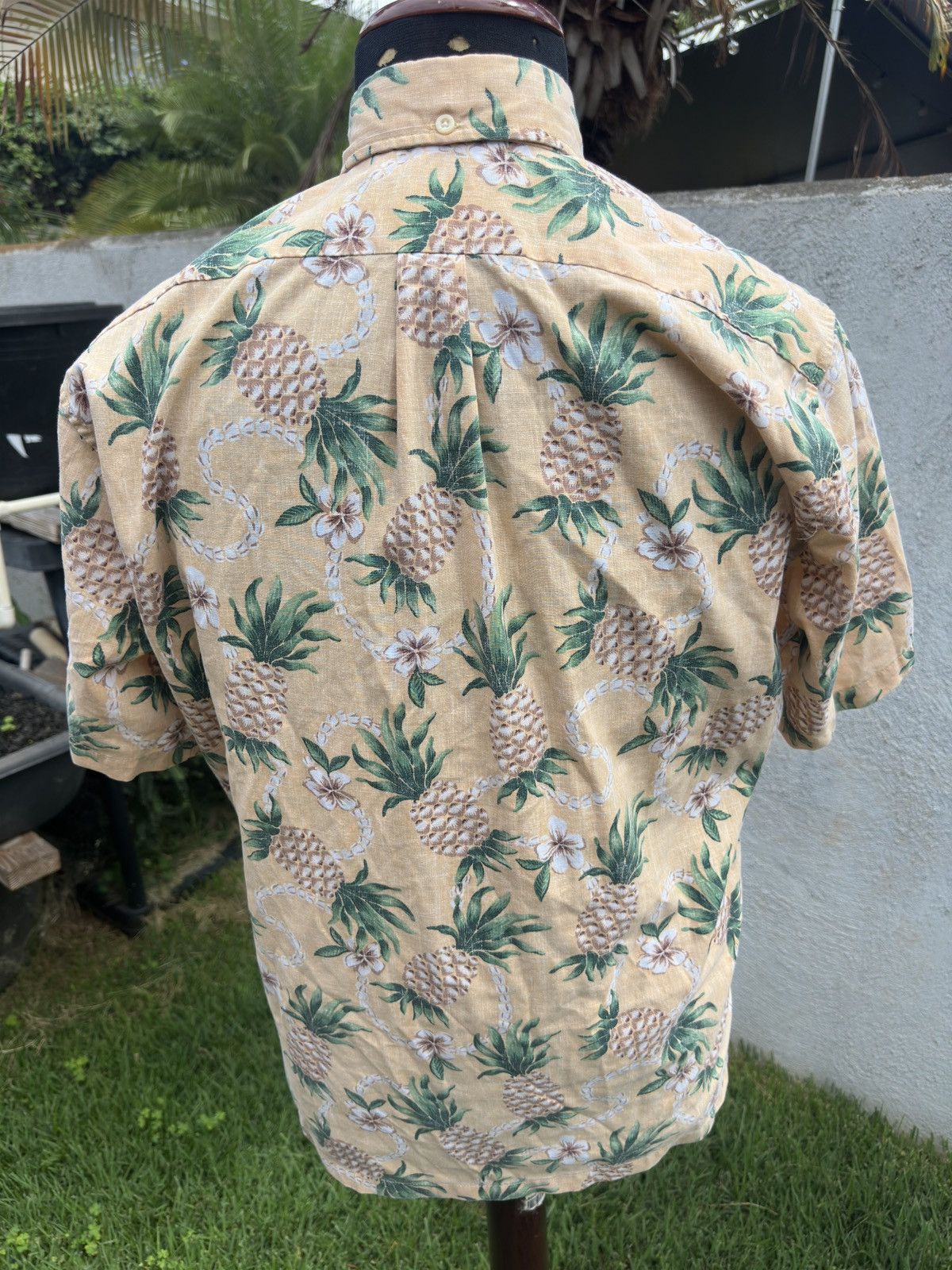 Reyn Spooner Reyn Spooner Classic Hawaiian Pineapple 3/4 Button Men's S Size US L / EU 52-54 / 3 - 2 Thumbnail