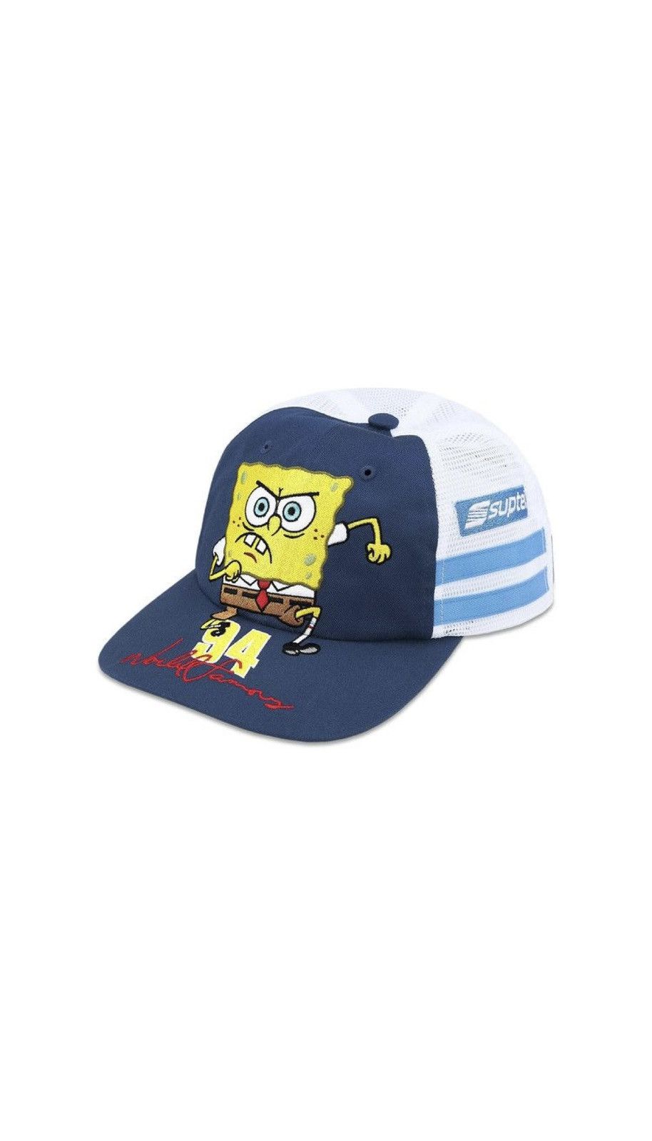 Jeff Hamilton × Supreme Spongebob Mesh Back 6-Panel | Grailed