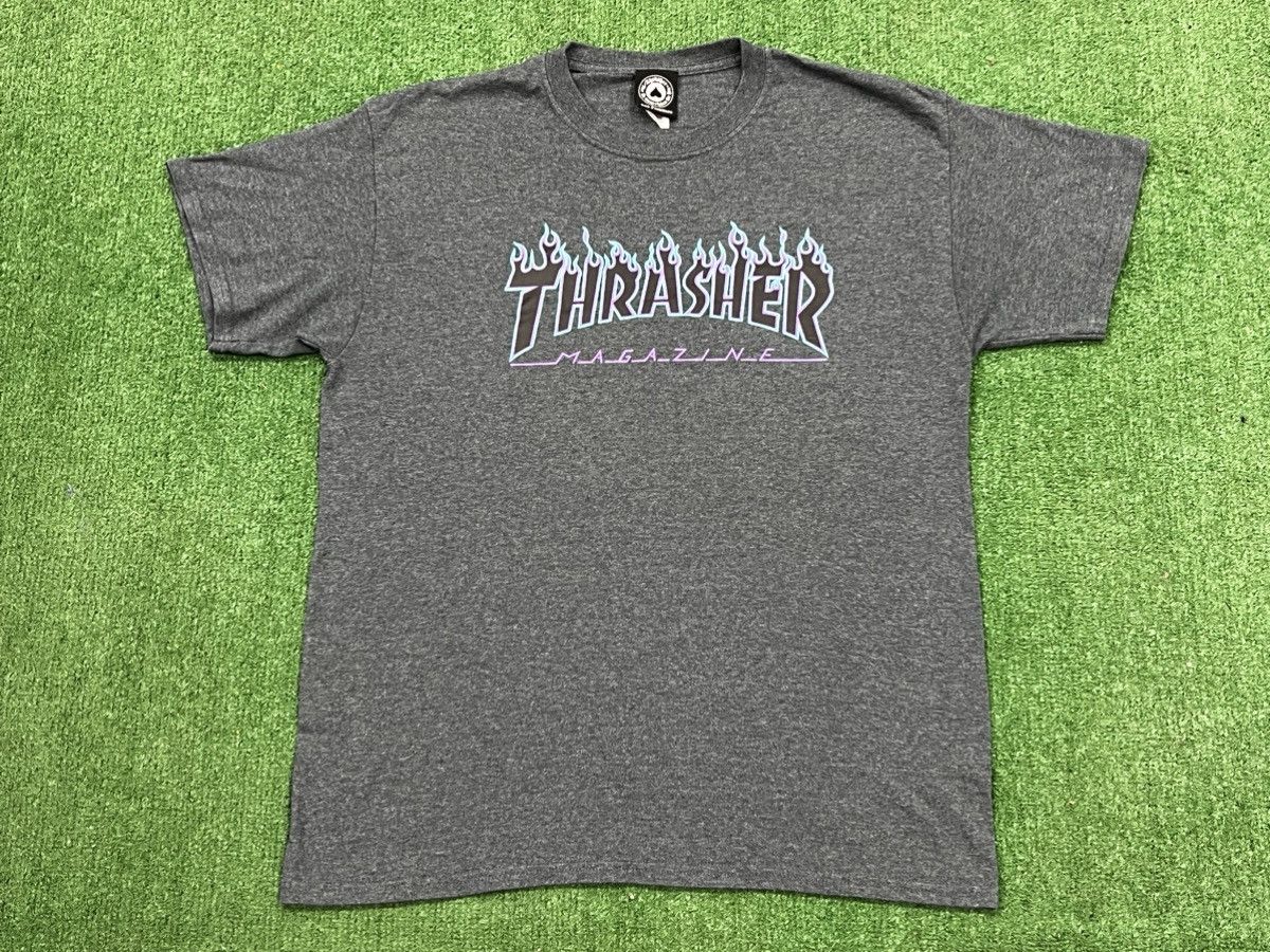 Thrasher Thrasher Flames Logo Tee Size US L / EU 52-54 / 3 - 1 Thumbnail