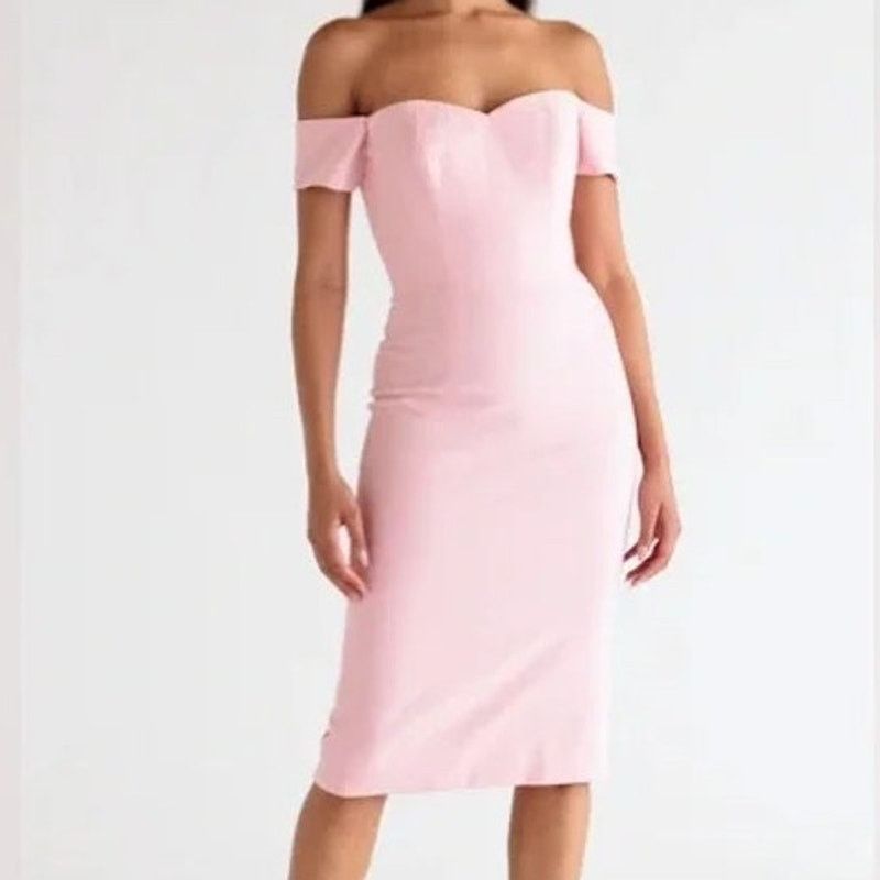 Dress the Population Dress The Population Bailey Off Shoulder Bodycon Dress XS Size XS / US 0-2 / IT 36-38 - 1 Thumbnail