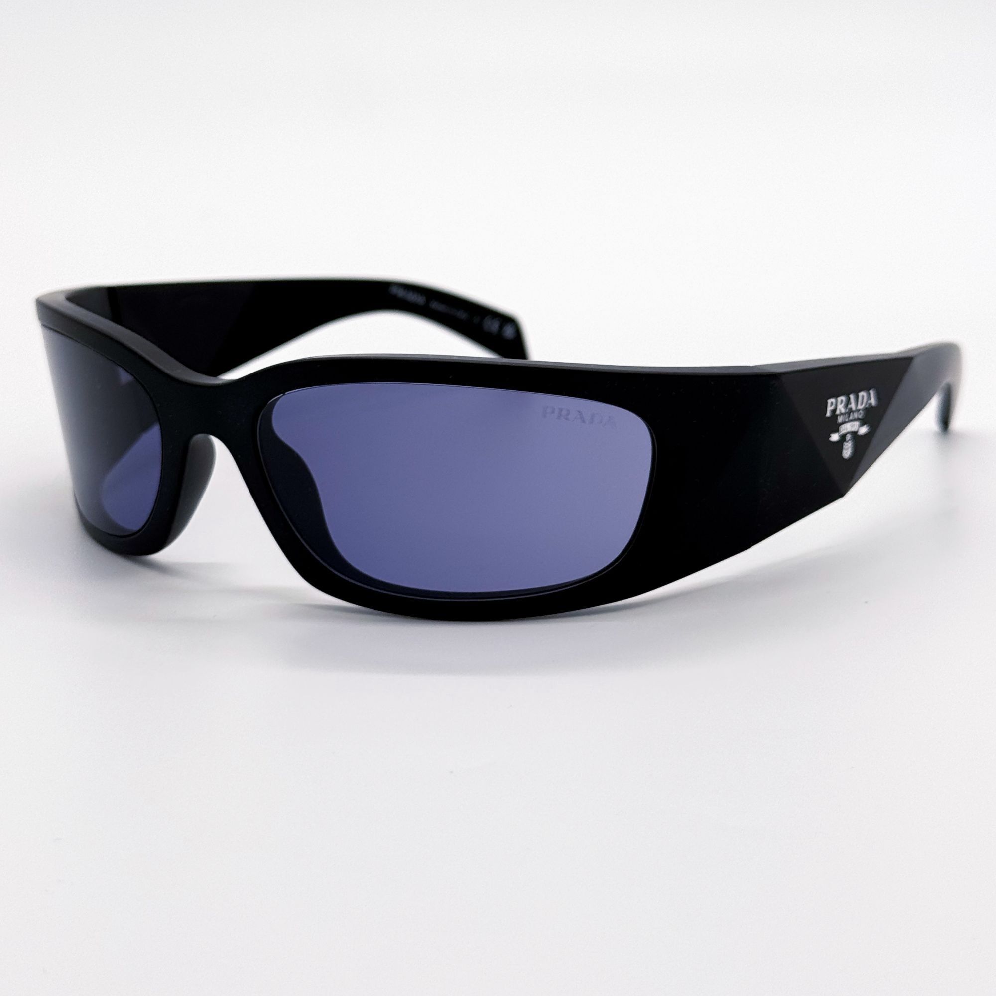 Prada NEW PRADA SUNGLASSES PRA19S 1BO40G BLACK PR A19S, SPR A19S Size ONE SIZE - 2 Thumbnail