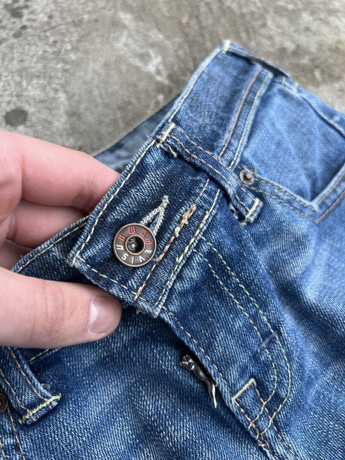 Evisu × Puma Evisu x Puma Jeans big logo Rare evisu jeans Size 28" / US 6 / IT 42 - 10 Thumbnail