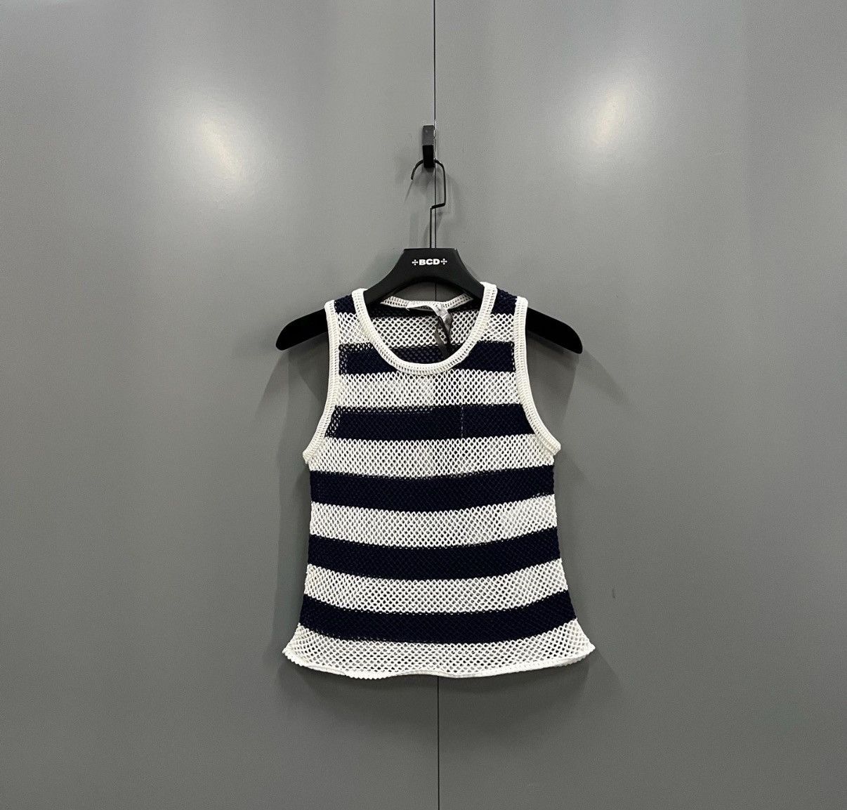Dior Dior Striped Hollow-out Vest J41 Size S / US 4 / IT 40 - 1 Thumbnail