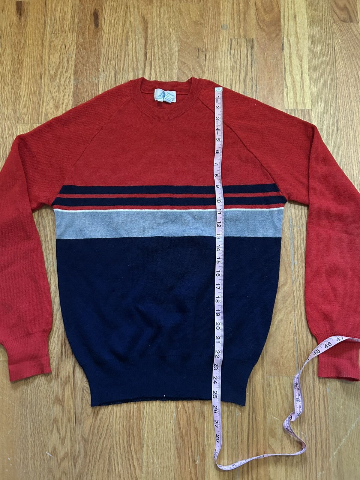 Other Mount Cervin Men’s Striped Ski Sweater Medium 80s Size US M / EU 48-50 / 2 - 6 Thumbnail