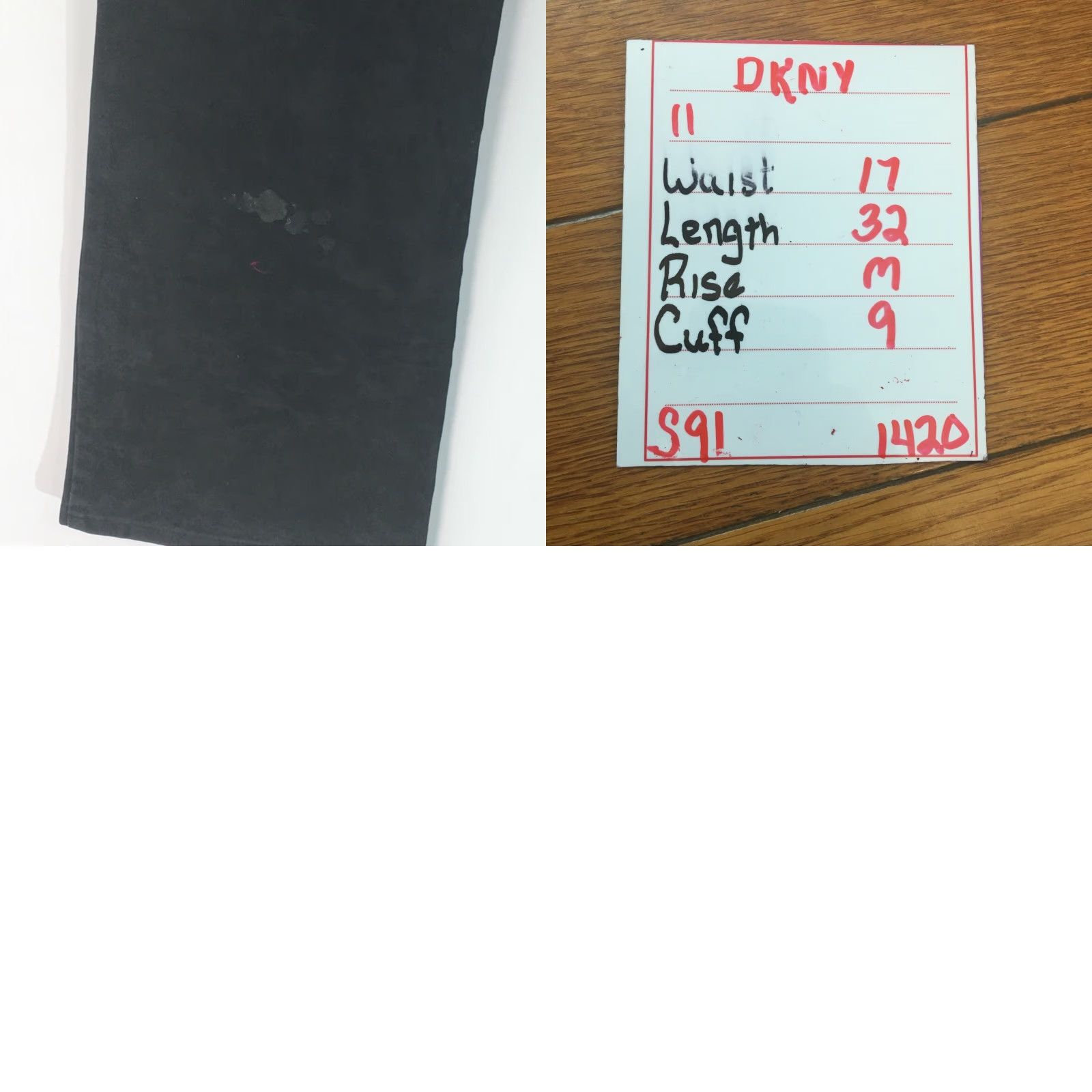 DKNY VINTAGE? DKNY Jeans EST 1989 Trade Mark Womens Casual Denim Black Jeans Size 11 Size 32" / US 10 / IT 46 - 8 Thumbnail