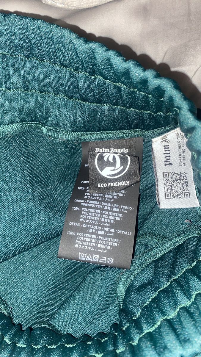 Palm Angels Palm Angels Tracksuit Green Shorts Size US 29 - 5 Thumbnail