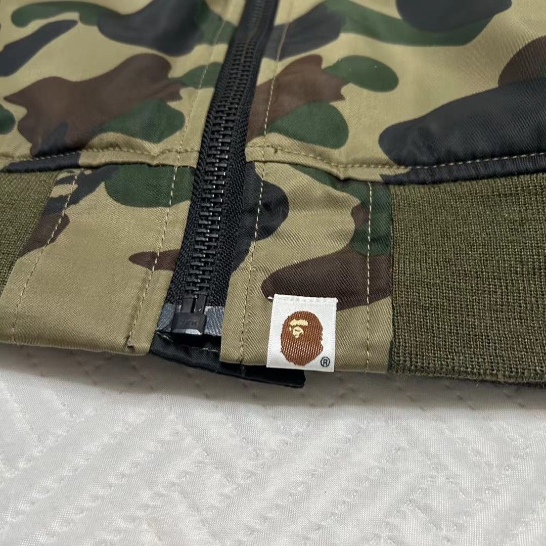 Bape BAPE SHARK MA-1 JACKET Size US L / EU 52-54 / 3 - 4 Thumbnail