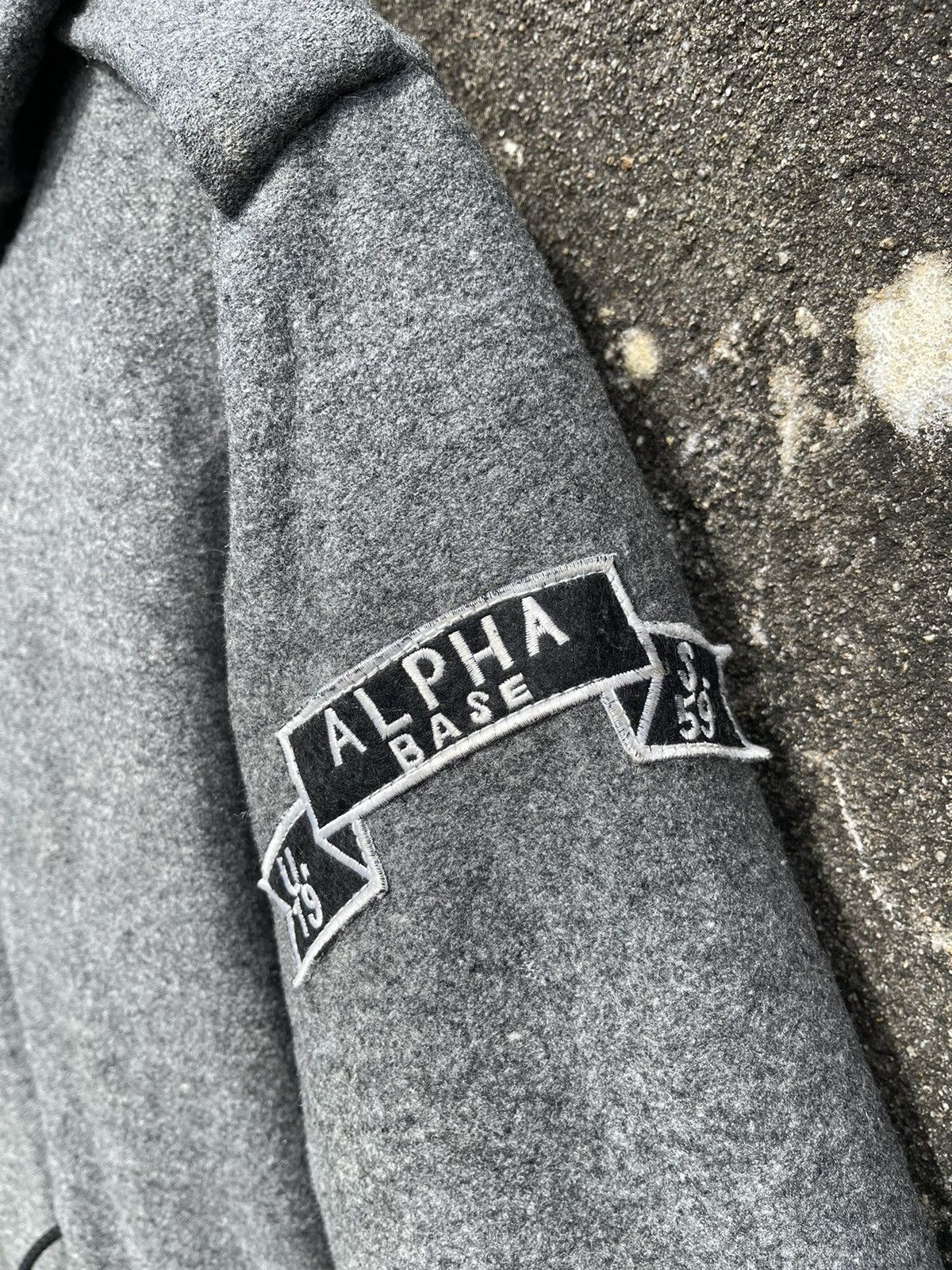 Alpha Industries Vintage Alpha Industries Wool Parka Jacket Alpha Base Patch Size US M / EU 48-50 / 2 - 10 Thumbnail
