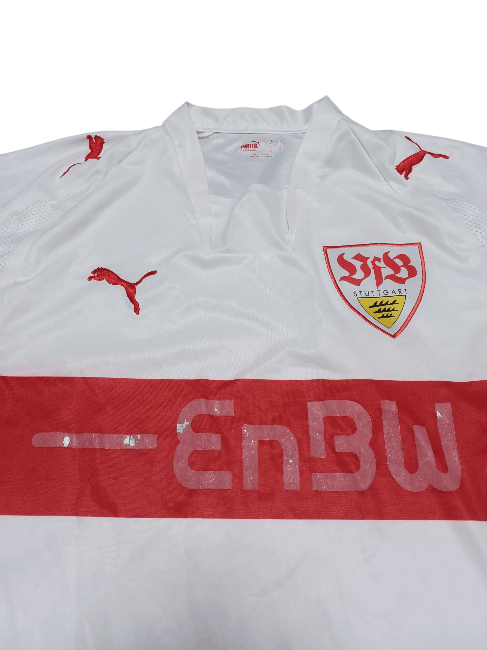 Puma VFB STUTTGART 2007/2008 VINTAGE SOCCER JERSEY FOOTBALL Size US XL / EU 56 / 4 - 2 Thumbnail