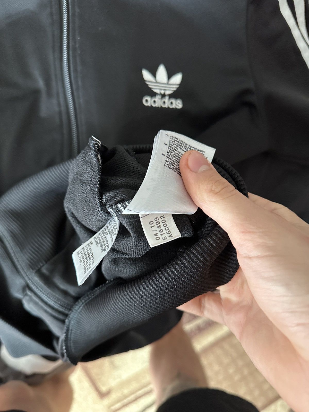 Adidas Adidas Firebird Nero Bianco taglia S Women Sport Top Jacket Size S / US 4 / IT 40 - 4 Thumbnail