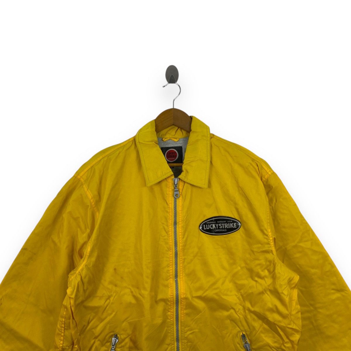 Vintage Vintage LUCKY STRIKE ORIGINALS Racing Team Zipper Jacket Size US L / EU 52-54 / 3 - 2 Thumbnail