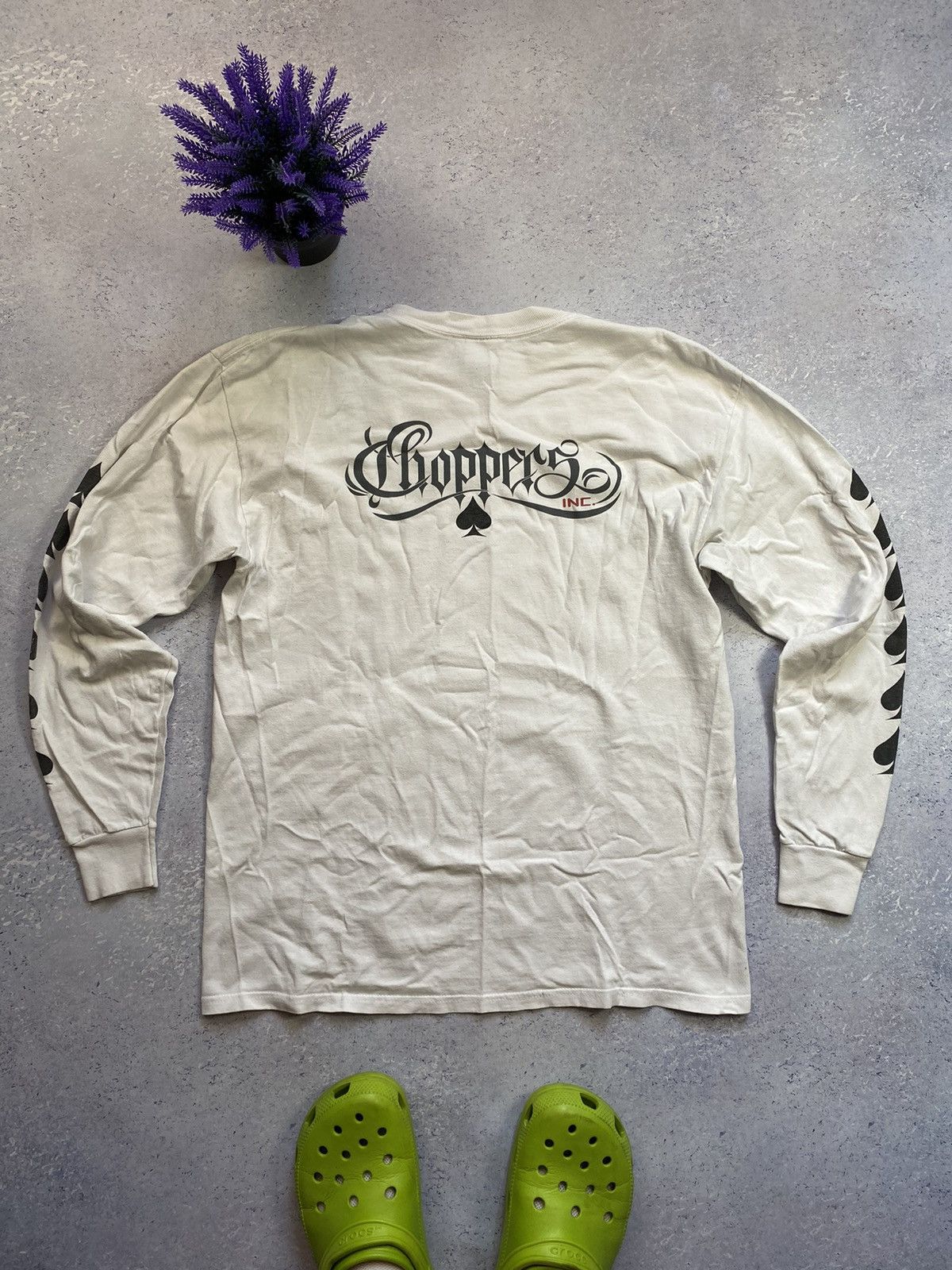 West Coast Choppers Vintage Choppers Men’s Sweatshirt with Big Logo Size US L / EU 52-54 / 3 - 2 Thumbnail
