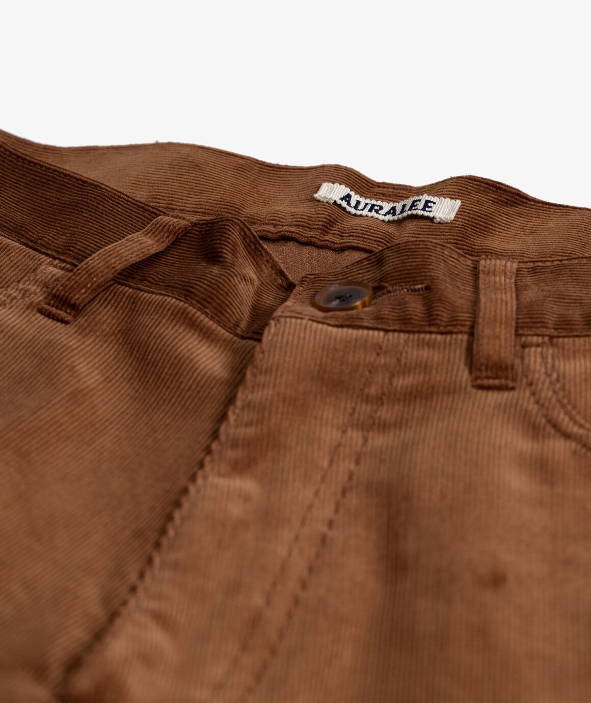 Auralee 💚 Auralee Finx Corduroy Pants Red Brown Size 4 NEW Size US 32 / EU 48 - 3 Thumbnail