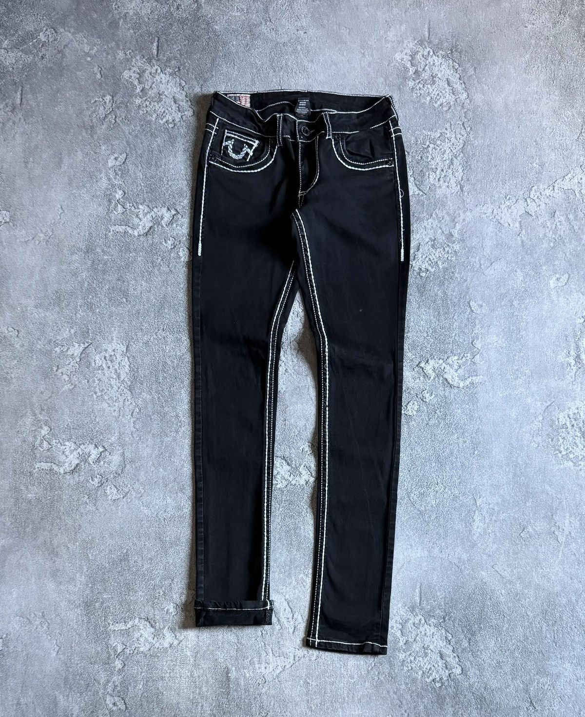 True Religion True Religion 29size denim pants jeans trousers chinos Y2K Size 29" - 7 Thumbnail