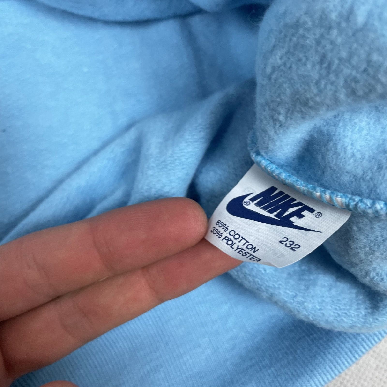 Nike × Vintage Nike Men Blue Cotton Oregon Crew Neck Pullover Sweatshirt XL Size US XL / EU 56 / 4 - 8 Thumbnail