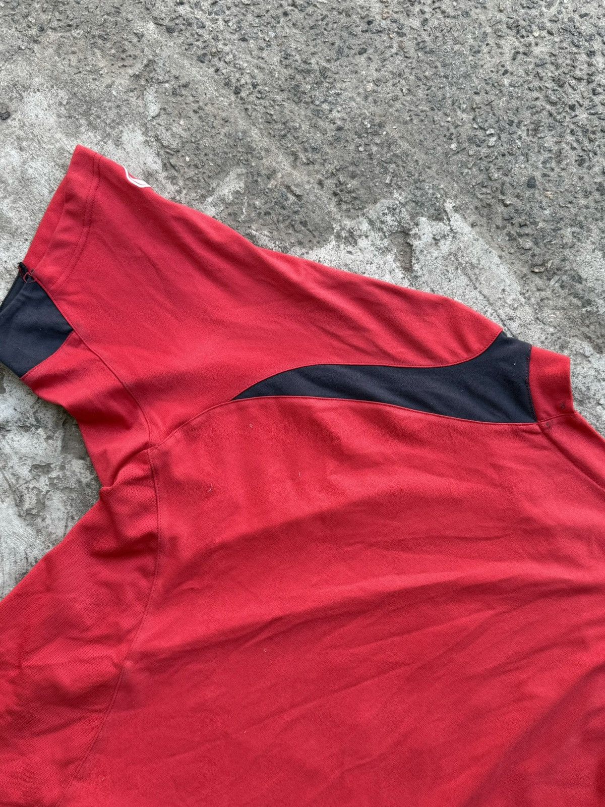 Nike Vintage Y2K Nike Total 90 Soccer Drill Jersey Blokecore Size US L / EU 52-54 / 3 - 15 Thumbnail
