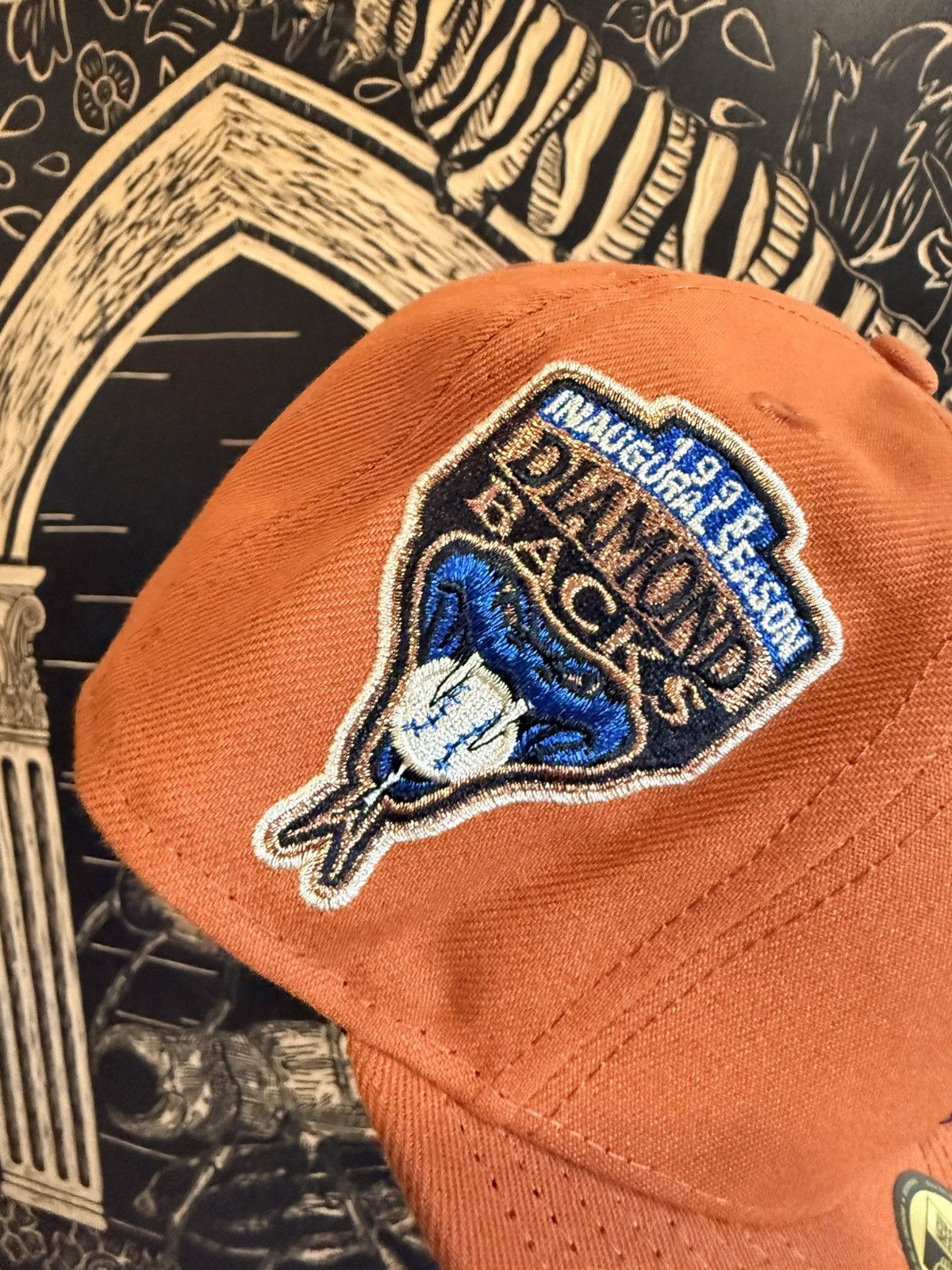Hat Club Sz7 Hatclub Exclusive Arizona Diamondbacks New Era Fitted Size ONE SIZE - 4 Thumbnail