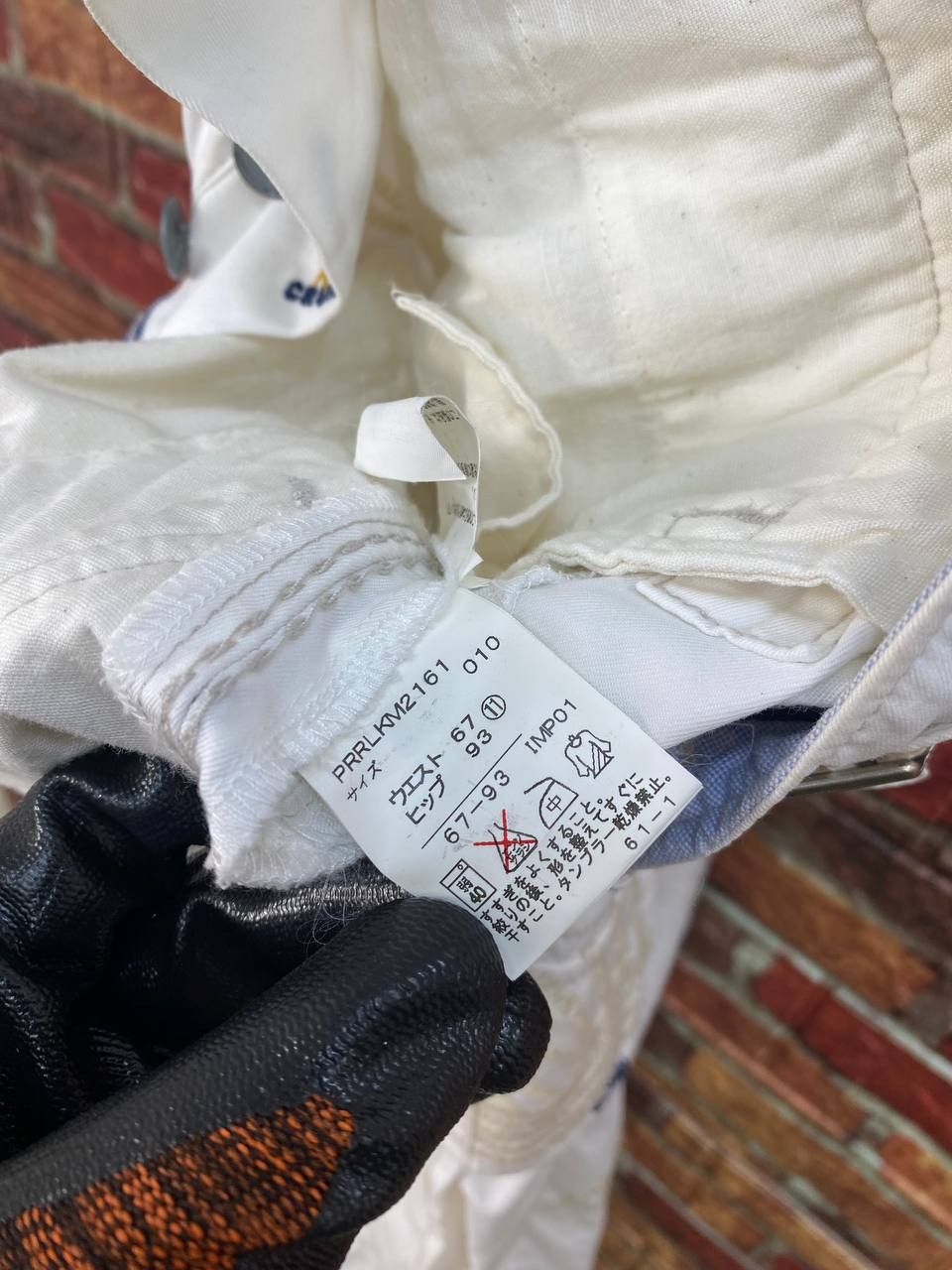 Polo Ralph Lauren Polo Ralph Lauren Off-White Utility Technical Cargo Pants Size US 30 / EU 46 - 9 Thumbnail