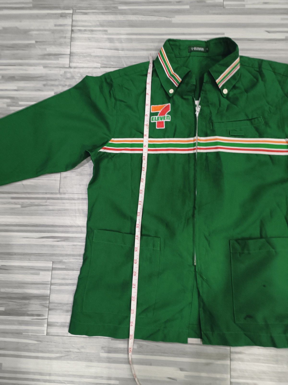 Japanese Brand × Vintage 7 eleven Uniform Zipper Workwear Size US S / EU 44-46 / 1 - 9 Thumbnail