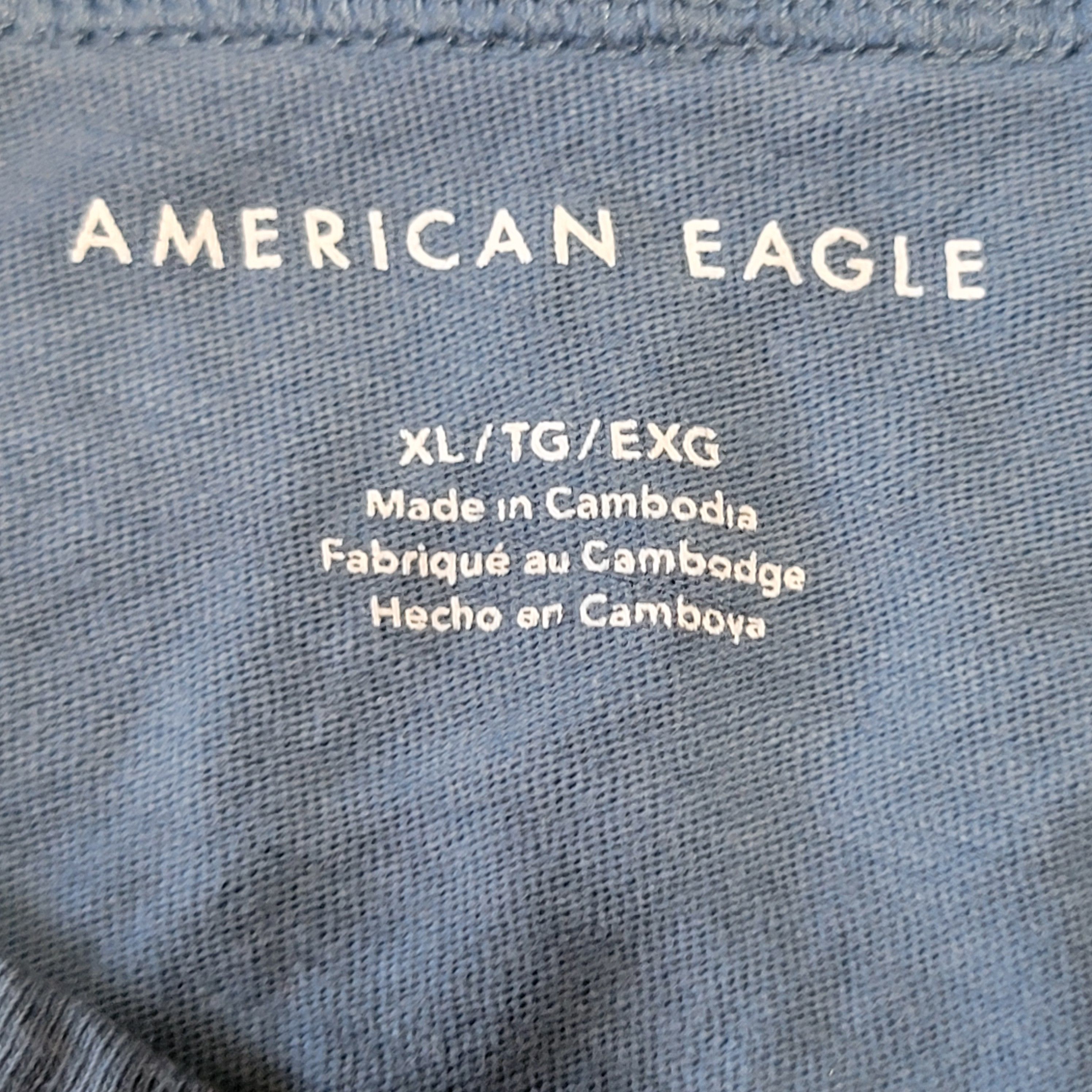 American Eagle Outfitters American Eagle SS Crop Tee "Protect Your Planet" - Size XL Size XL / US 12-14 / IT 48-50 - 4 Thumbnail