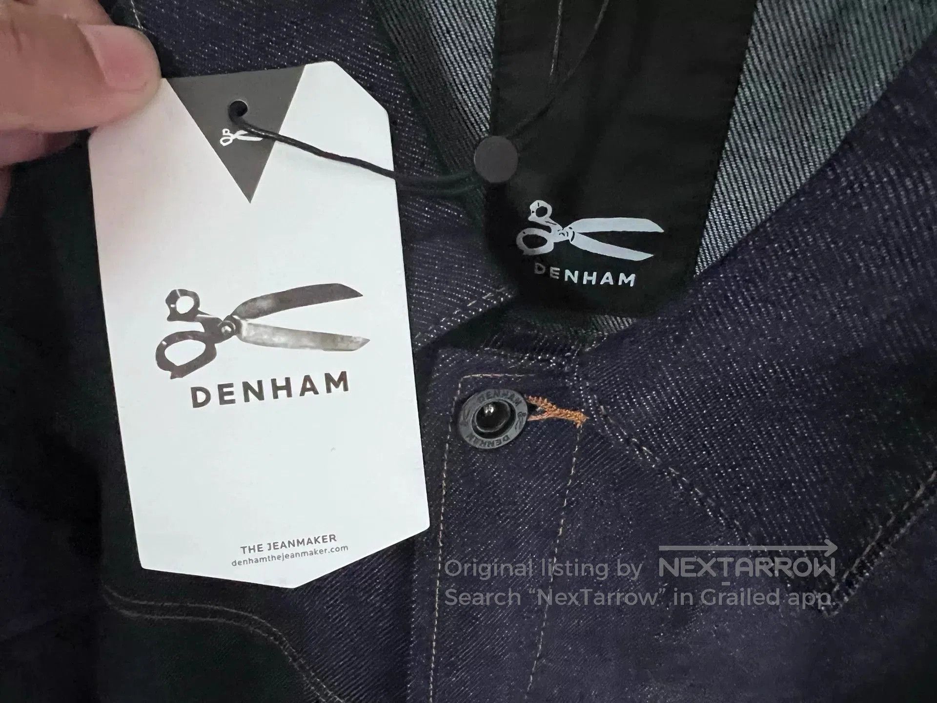 DENHAM Denham Raw Denim Gen 2 Jacket. Size US M / EU 48-50 / 2 - 4 Thumbnail