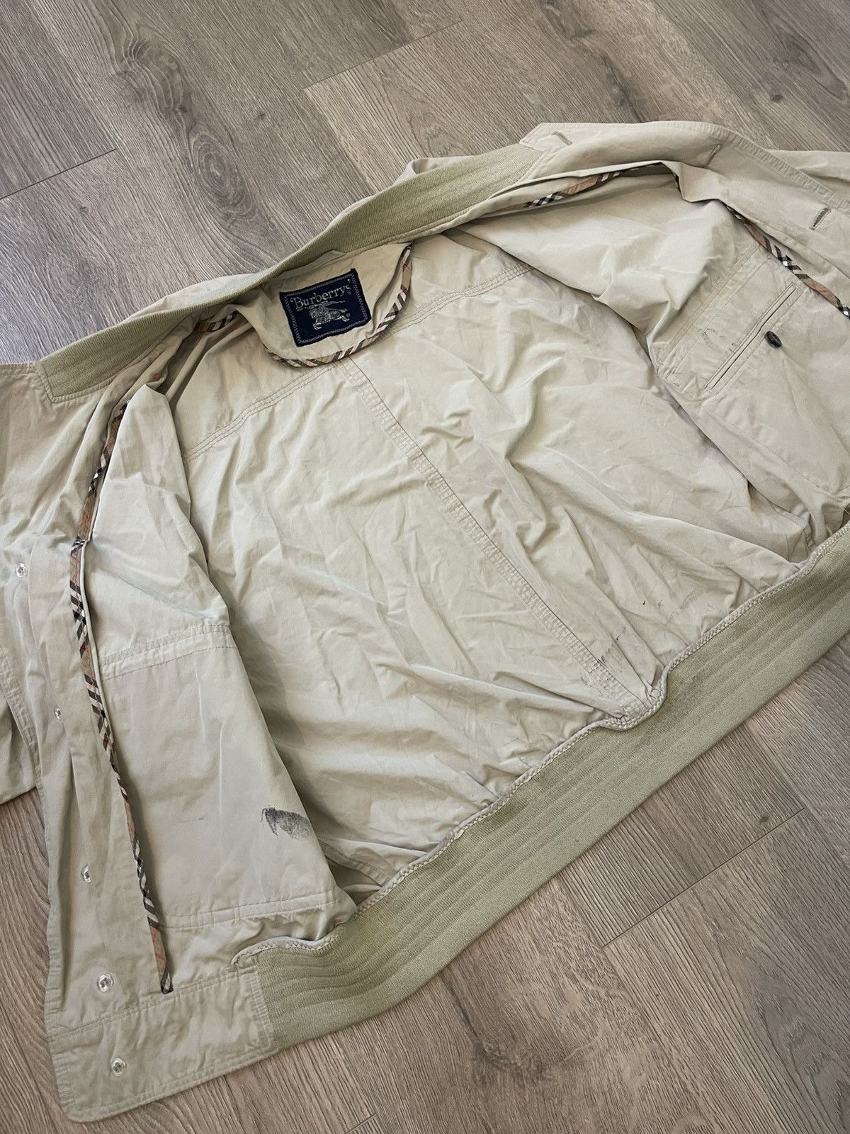 Burberry Burberrys vintage jacket Harrington style 90s Size US M / EU 48-50 / 2 - 9 Thumbnail