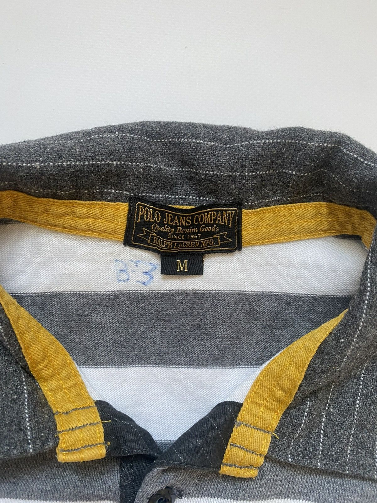 Polo Ralph Lauren Vintage Polo Ralph Lauren Stripped Cotton Longsleave 67 Size US M / EU 48-50 / 2 - 5 Thumbnail