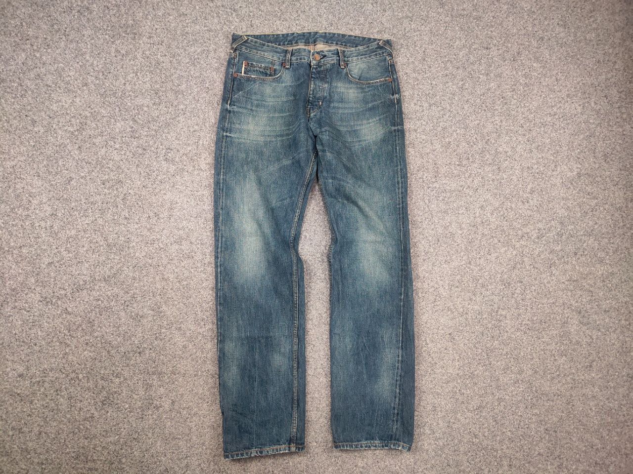 THE ROKKER COMPANY The Rokker Company Faded Denim selvedge Jeans Vintage Style Size US 34 / EU 50 - 7 Thumbnail