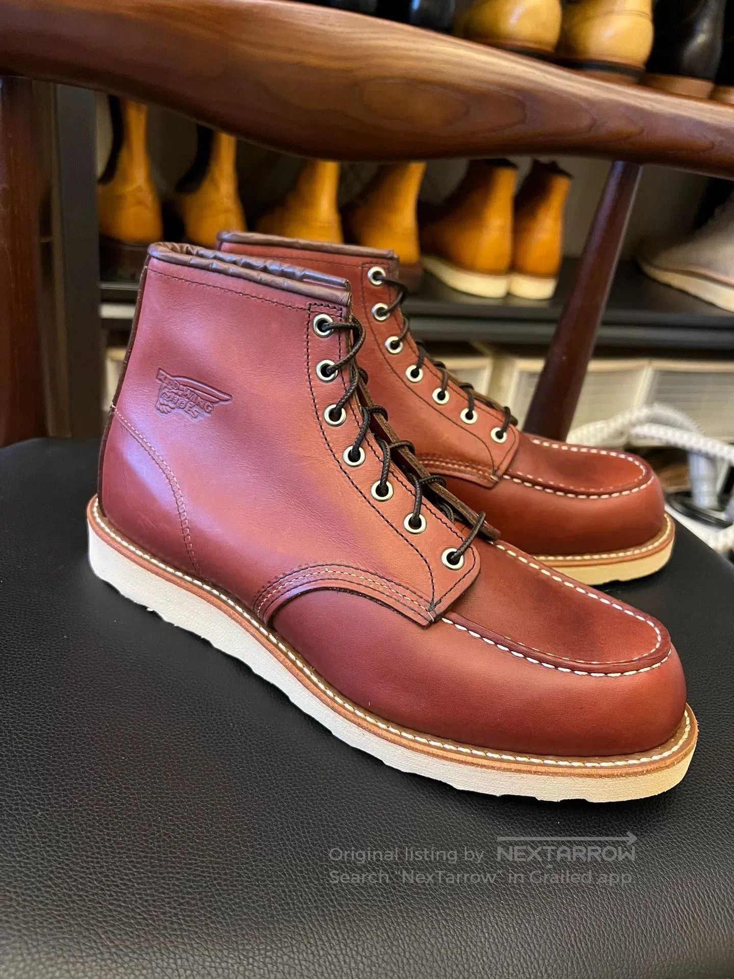 Red Wing Red Wing 9106 Stamp Version. Size US 11 / EU 44 - 2 Thumbnail