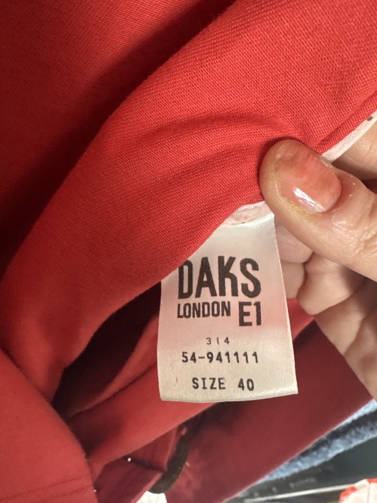 DAKS Daks vintage womens double breasted trench coat size 40 Size M / US 6-8 / IT 42-44 - 16 Thumbnail