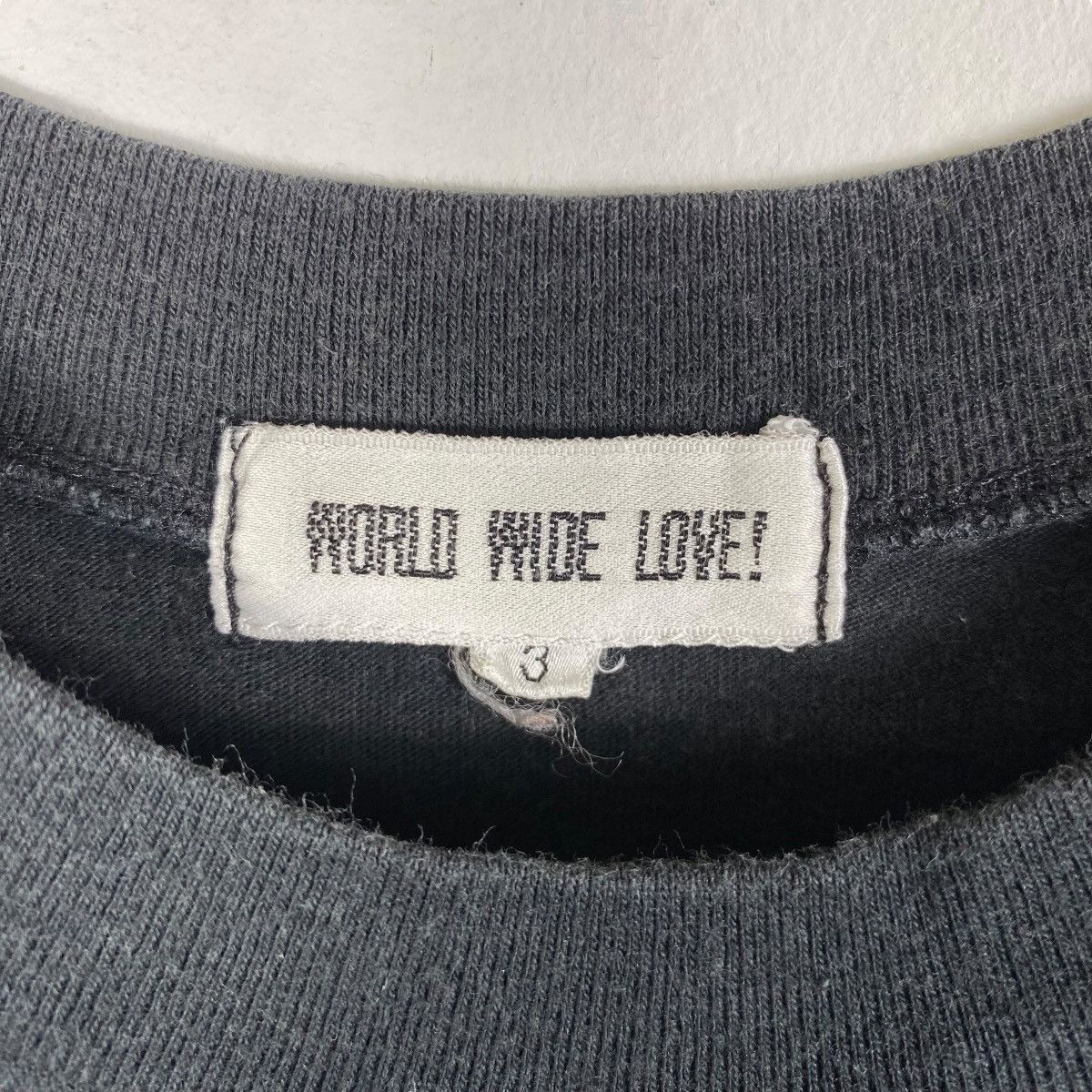 Japanese Brand Blankey Jet City X World Wide Love Graphic Tee Shirt Size 3 Size US S / EU 44-46 / 1 - 5 Thumbnail