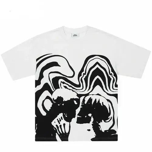 Designer × Japanese Brand #20 Fearfull Skull Skeleton T-shirt Size US S / EU 44-46 / 1 - 1 Thumbnail