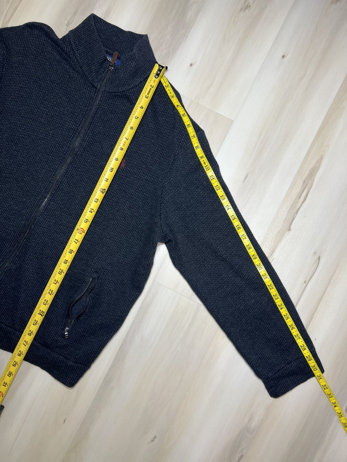 Polo Ralph Lauren Polo Ralph Lauren Sweater XL Heather Full Zip Pockets Zip Size US XL / EU 56 / 4 - 4 Thumbnail