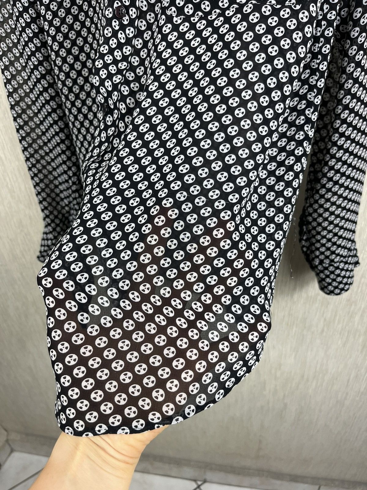 Moschino Vintage Moschino toxic radioactive pocket shirt polka dot Size US S / EU 44-46 / 1 - 12 Thumbnail